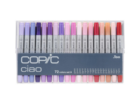 COPIC Hobbymarker ciao, kit de 72 de classe A