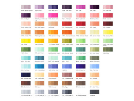 COPIC Hobbymarker ciao, kit de 72 de classe A