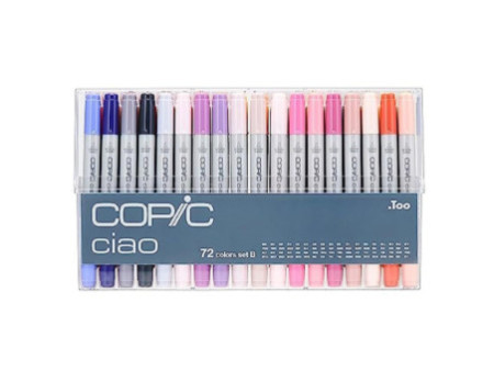COPIC Hobbymarker ciao, set B de 72