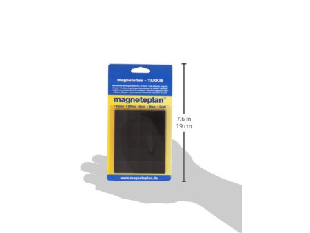 magnetoplan Takkis dans un blister, autocollant, noir