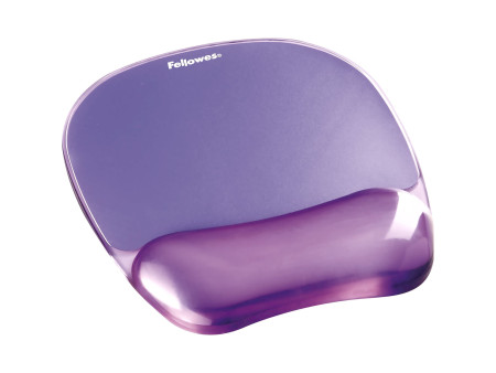 Fellowes Repose-poignet avec tapis de souris Crystal Gel