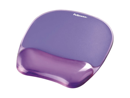 Fellowes Repose-poignet avec tapis de souris Crystal Gel