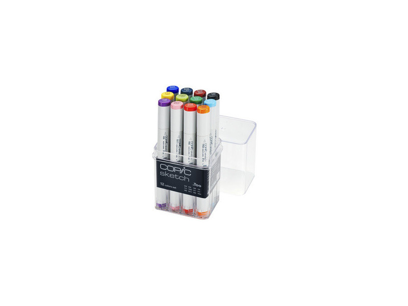 COPIC Marqueur sketch, kit de 12