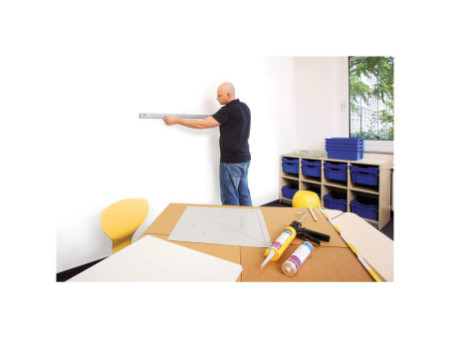 magnetoplan kit de plaques murales 'magnetowand', 1 m2