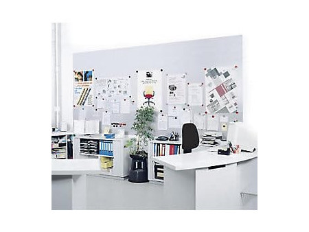 magnetoplan kit de plaques murales 'magnetowand', 1 m2