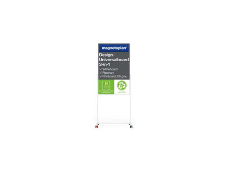 magnetoplan Tableau univ., (l)750 x (L)1.200 mm, feutre gris