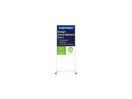 magnetoplan Tableau univ., (l)750 x (L)1.200 mm, feutre gris