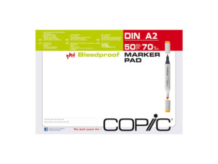 transotype Bloc pour marqueur, A2, 75 g/m2, 50 feuilles