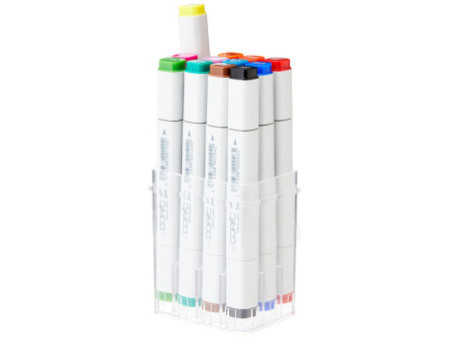 COPIC Marqueur classic, kit de 12 couleurs lumineuses