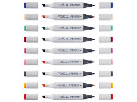 COPIC Marqueur classic, kit de 12 couleurs été