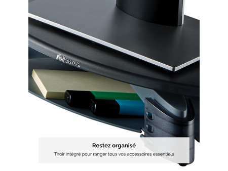 Fellowes support écrans TFT/LCD, noir