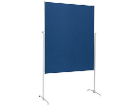 magnetoplan Tableau présentation, (L)1200 x (H)1500 mm, bleu
