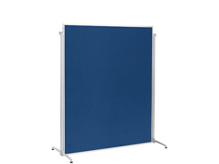 magnetoplan Tableau présentation, (L)1200 x (H)1500 mm, bleu