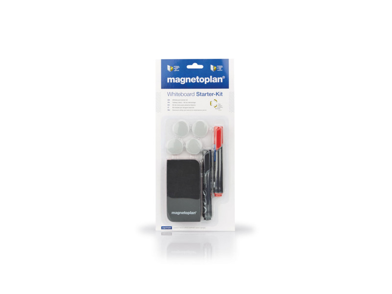 magnetoplan Kit de démarrage Whiteboard, pour tableau blanc