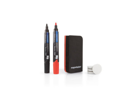 magnetoplan Kit de démarrage Whiteboard, pour tableau blanc
