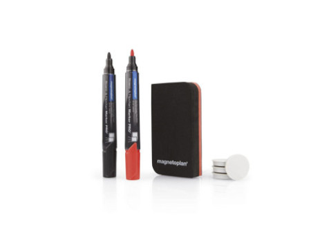 magnetoplan Kit de démarrage Whiteboard, pour tableau blanc