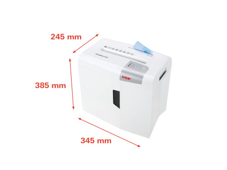 HSM Destructeur de documents shredstar S10, coupe en bandes: