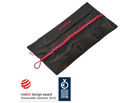 transpotype trousse enroulable 'sensebag', noir