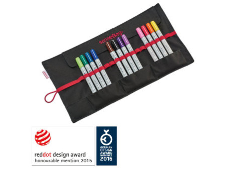 transpotype trousse enroulable 'sensebag', noir
