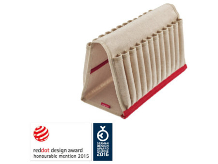 transotype Portefeuille 'senseBag', pour 24 crayons, naturel