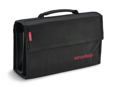 transotype Portefeuille 'senseBag' pour 72 crayons, noir