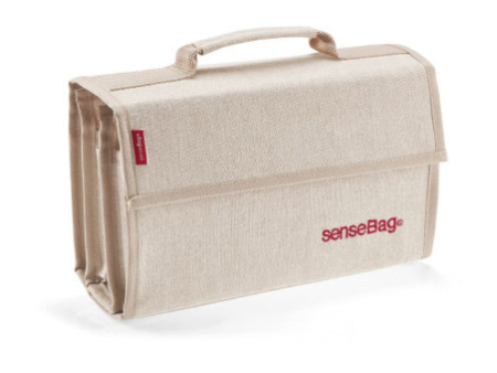 transotype Portefeuille 'senseBag' pour 72 crayons, naturel