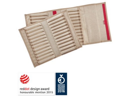 transotype Portefeuille 'senseBag' pour 72 crayons, naturel