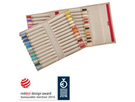 transotype Portefeuille 'senseBag' pour 72 crayons, naturel