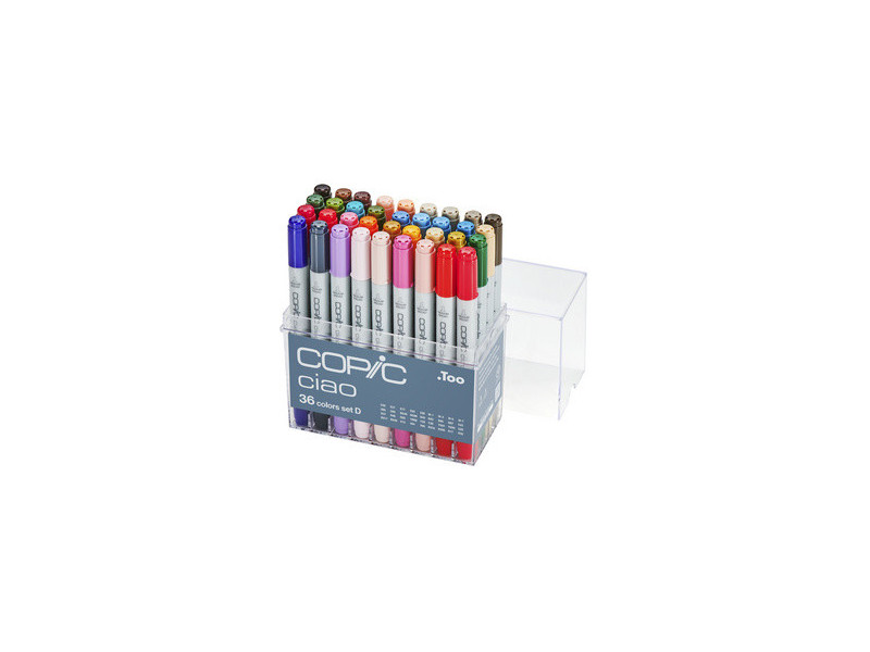 COPIC Hobbymarker ciao, set D de 36