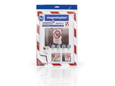 magnetoplan Cadre magnétique magnetofix SAFETY, A3
