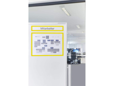 magnetoplan Cadre d'affichage magnétique magnetofix TOPSIGN