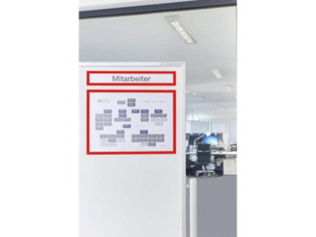 magnetoplan Cadre d'affichage magnétique magnetofix TOPSIGN