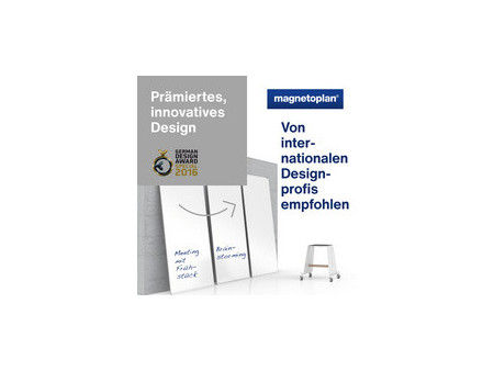 magnetoplan Tableau blanc Design-Thinking Whiteboard, blanc