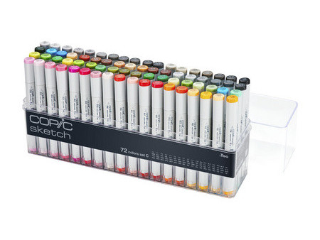 COPIC Marqueur sketch, set C de 72
