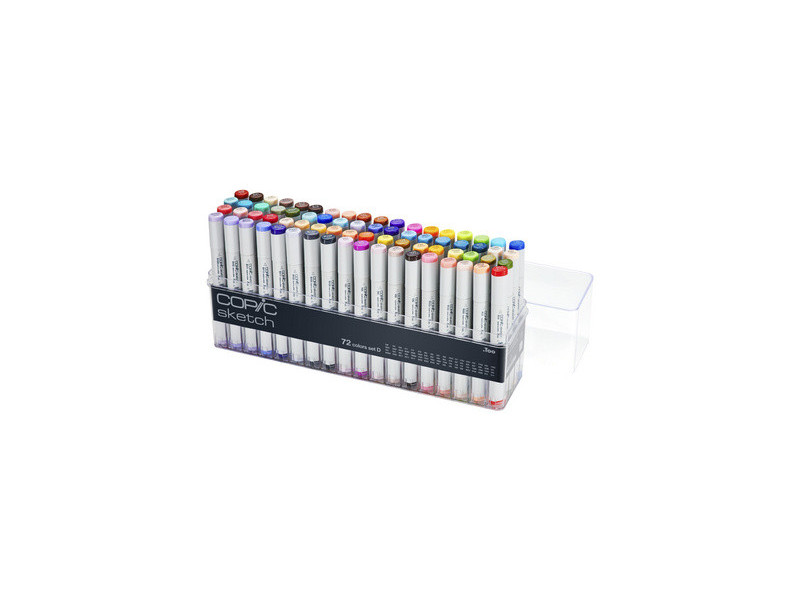 COPIC Marqueur sketch, set D de 72