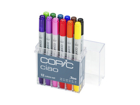 COPIC Marqueur ciao, set de 12