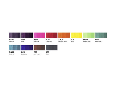 COPIC Marqueur ciao, set de 12