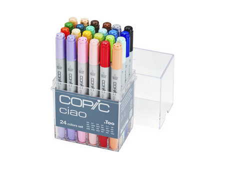 COPIC Marqueur ciao, set de 24