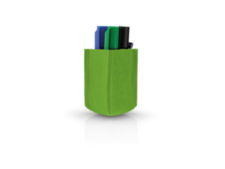 magnetoplan Pot à crayons magnetoTray, petit, vert