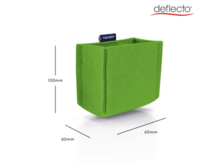 magnetoplan Pot à crayons magnetoTray, moyen, vert