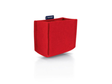 magnetoplan Pot à crayons magnetoTray, moyen, rouge