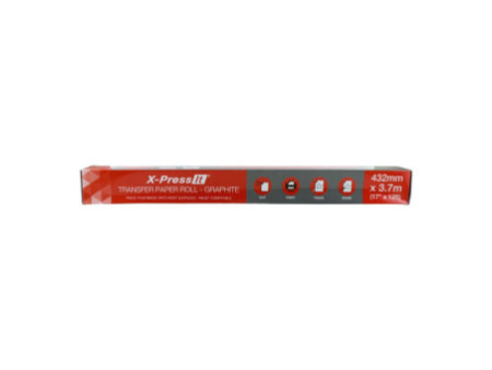 transotype Papier transfert X-Press It, rouleau, graphite