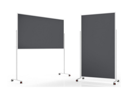 magnetoplan Tableau de présentation design VarioPin, rouge