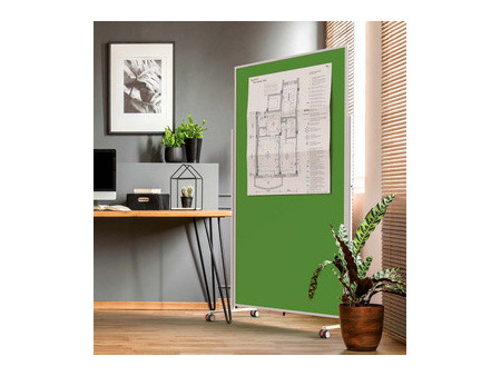 magnetoplan Tableau de présentation design VarioPin, gris