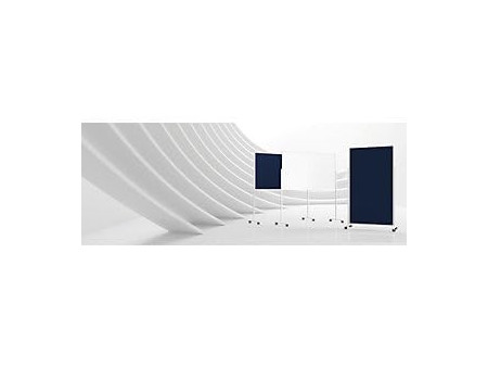 magnetoplan Tableau de présentation design VarioPin, bleu