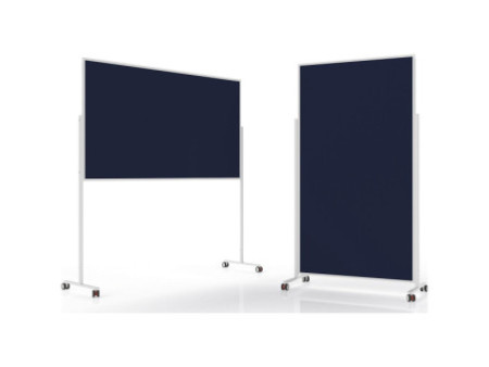 magnetoplan Tableau de présentation design VarioPin, bleu
