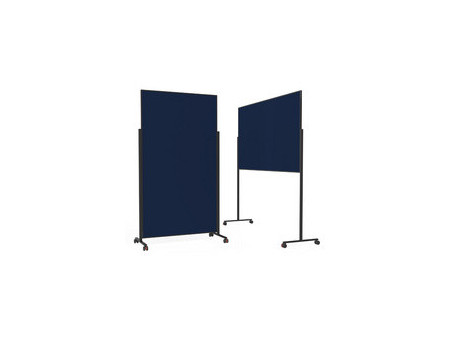 magnetoplan Tableau de présentation design VarioPin, bleu