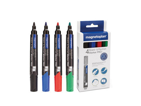magnetoplan Marqueur pour tableau blanc & chevalet PRO+