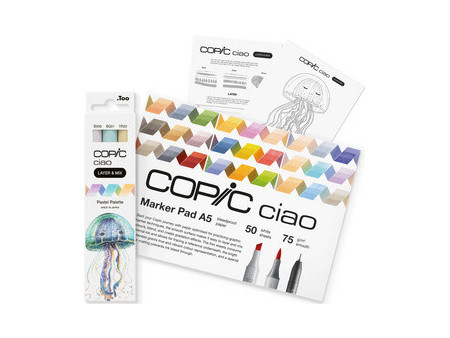 COPIC Marqueur ciao 'LAYER & MIX Starter Set', Pastell