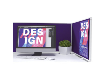 magnetoplan Cloison de séparation de bureau VarioPin, violet